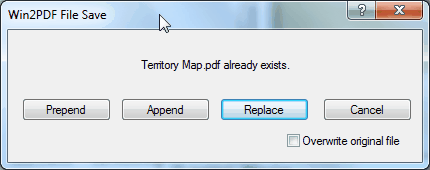 Initial append or prepend merge prompt